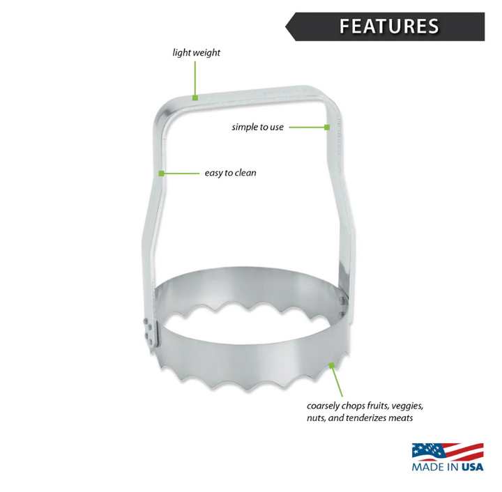 Rada Food Chopper Serrated